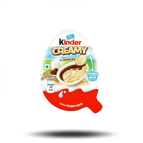 Kinder Creamy Milky & Crunchy 19g