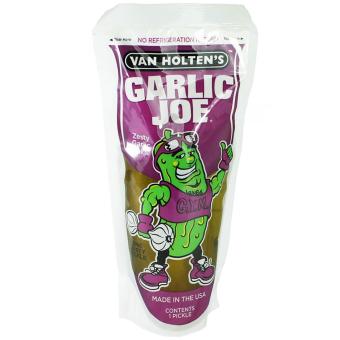 Van Holten's Garlic Joe 196g Eingelegte Essiggurke mit Knoblauchgeschmack