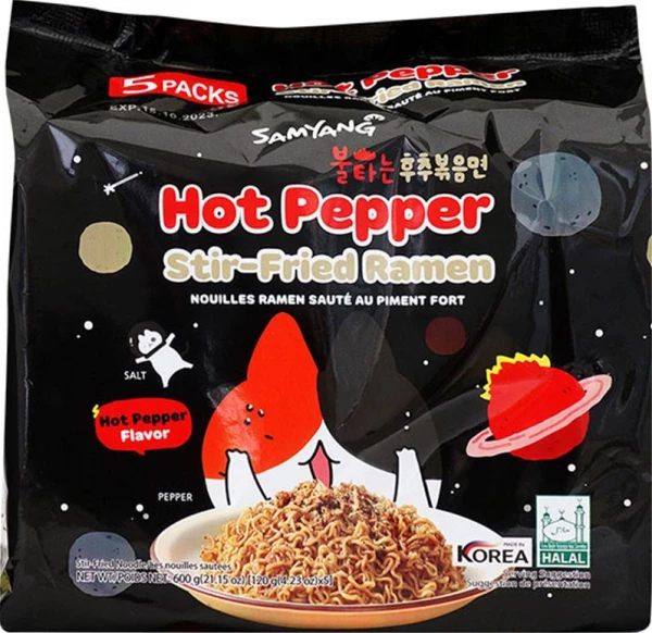 Samyang Hot Pepper Stir-Fried Ramen