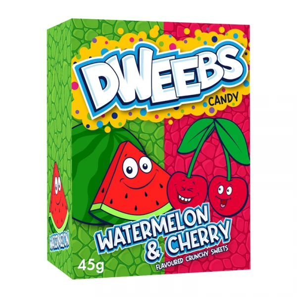 Dweebs Watermelon & Cherry 24x45g