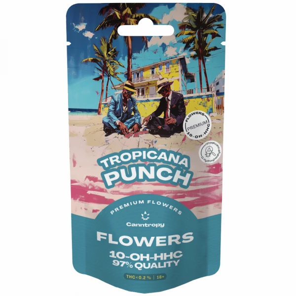 Canntropy 10-OH-HHC Flower Tropicana Punch, 10-OH-HHC 97% Qualität, 1 g - 100 g